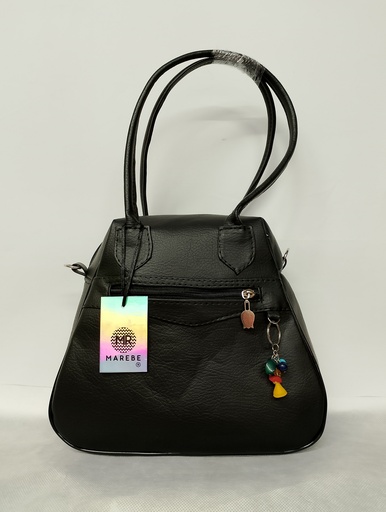 Bolso negro estilo campana